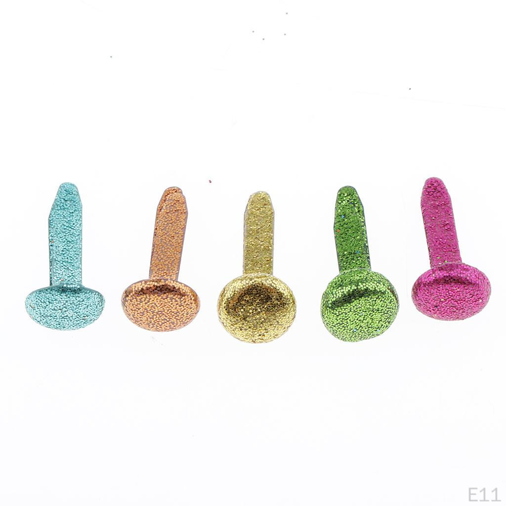 Fasteners, Multi Color 6 Styles to Select