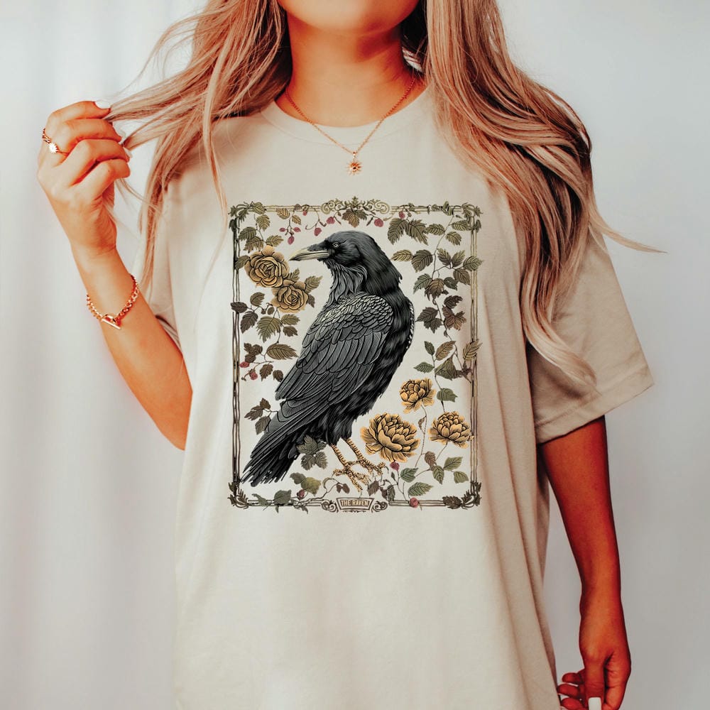 Tarot Card Comfort Shirts Goblincore Gothic Witchy Dark Academia Shirt Crewneck Casual Daily Unisex Y2K Top Streetwear