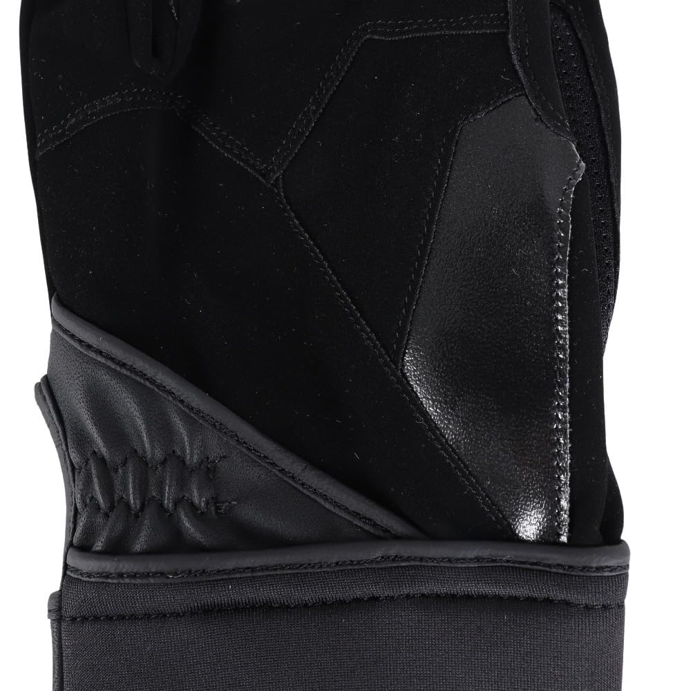 Mizuno Global Elite ZeroSpace Baseball Fielding Left High School Baseball Rules Compliant 1EJED28090 Glove, Hand, Model, (Black/M/Men's)