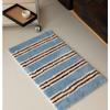 Bathroom Floor Mat Household Absorbent Foot Mat Toilet Washable Door Mat Simple Striped Imitation Cashmere Floor Mat