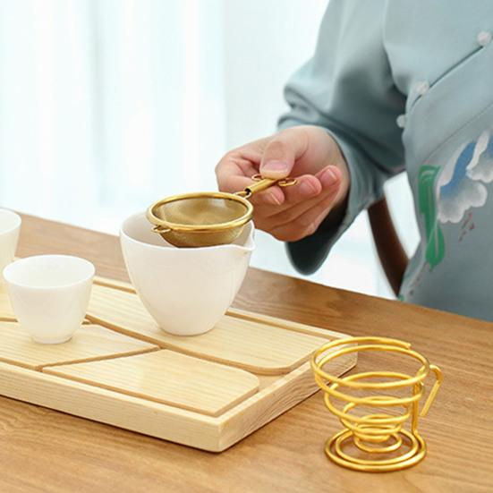 Tepelně odolné sítko na čaj Bez zápachu Antikorozní čajový difuzér v japonském stylu Potřeby pro domácnost