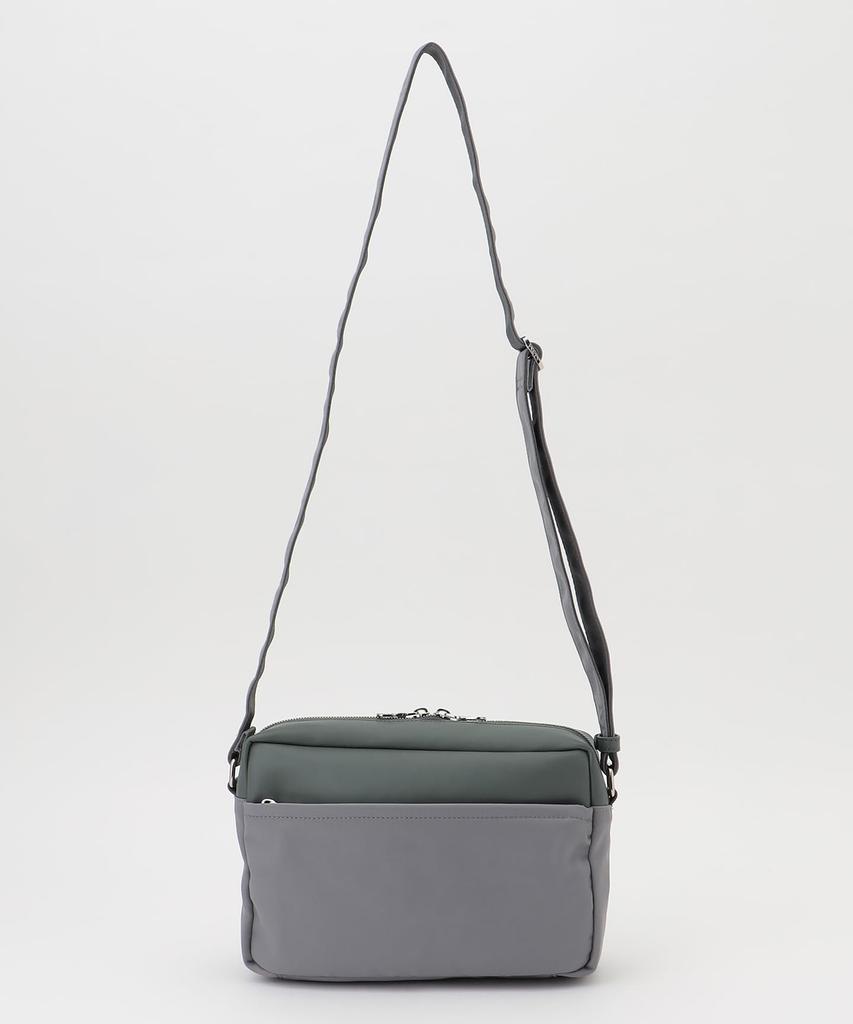 Isaac Block Motif Shoulder Bag 2004602 Light Green (82)