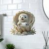 Schattige Dierlijke Toiletstickers Waterdicht Grappige Walvis/Schotse Hooglander/Krab Toiletdeksel Decals DIY Zelfklevende Badkamer Wandstickers
