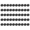 50pcs Speaker Anti Vibration Pads Self Adhesive EVA Foam Pads Multi Purpose Anti Slip Cushioning Pads for Speakers CD