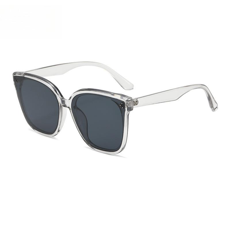 New sunglasses, fashion box sunglasses, women's anti-ultraviolet high-end sunglasses