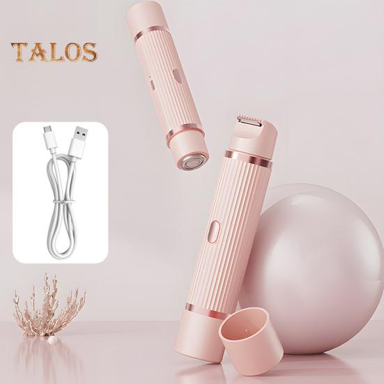 Women Electric Shaver USB Rechargeable Waterproof Portable Travel Face Body Bikini Area Arm Leg Hair Removal Razor Epilator Trimmer