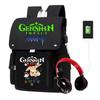 Elementary school students in grades 1-6 waterproof large-capacity schoolbag adolescent Yuanshen backpack
