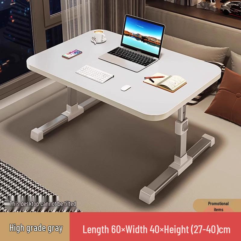 Adjustable Student Writing Table with Mobile Bracket for Bedroom or Dormitory