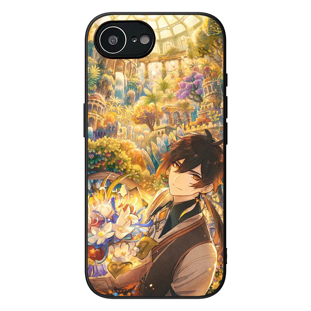 

Genshin Impact ZhongLi Zhong Li Phone Cover Case for OPPO A54 A40 A60 A80 A18 A16 A17 A38 A78 A79 A57 A55 A96 A15 A12 Casing OPPO A96 4G