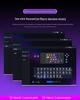 RGB Hot-Swappable Three-Mode Mechanical Mini Keyboard with Joystick and Macro Functions