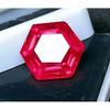 Ruby Mozambique Red Natural 10+ Ct Hexagon Cut Fabulous Certified Gemstone