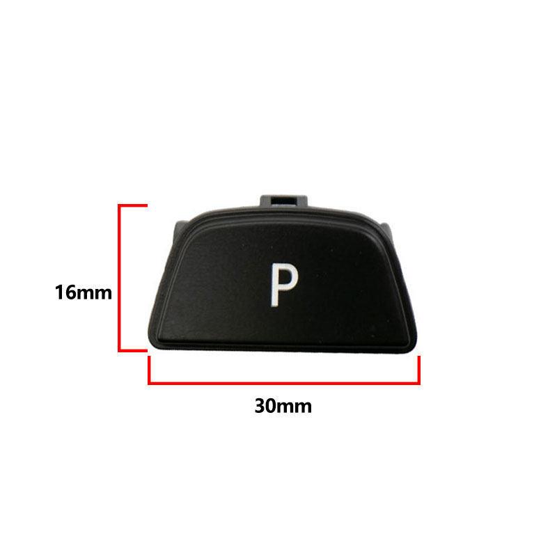Car Styling Accessories Gear Lever Auto Parking Button Cap Trim For BMW X5 X6 F15 2014 2015 2016 2017 2018 F16 2014-