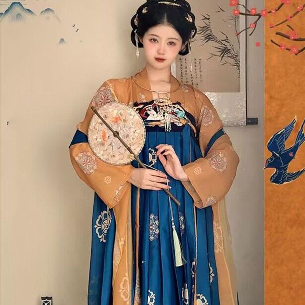 Empress Suit Hanfu Clothing Traditional Chinese Clothing Chinese Longuette  Women
