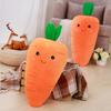 ASkinds Cartoon Carrot Plush Toy Cute Carrot Shape Pillow Stuffed Carro t Toy Soft Doll for Kids Girls