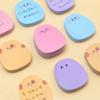 Adhesive Cute Expression Sticky Notes – Cartoon Memo Pads for Students