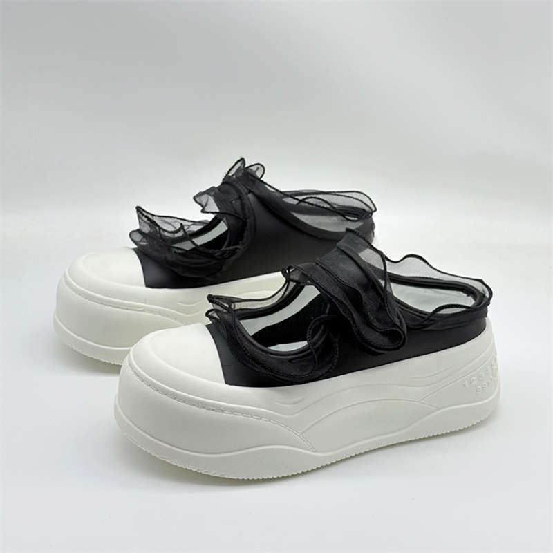 

Baotou half slippers women s outer wear 2025 new summer popular versatile commuter thick bottom heightening casual cool slippers 35 чёрный