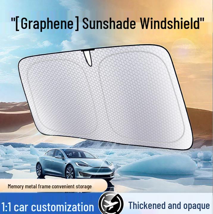 Car Windshield & Side Window Sunshade Umbrella