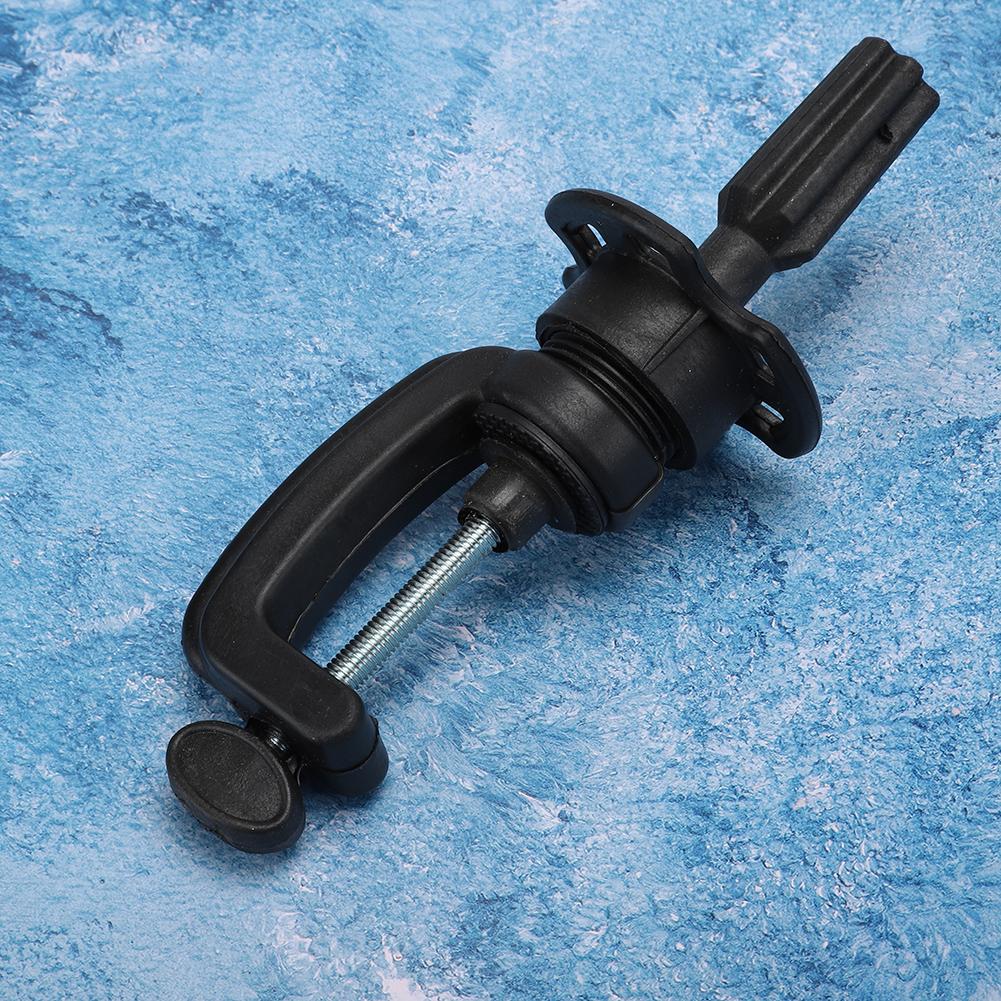 Perückenkopf Form Halter Ständer Halterung Friseur Übungswerkzeug Stativ Falscher Kopf Form StänderSchwarz