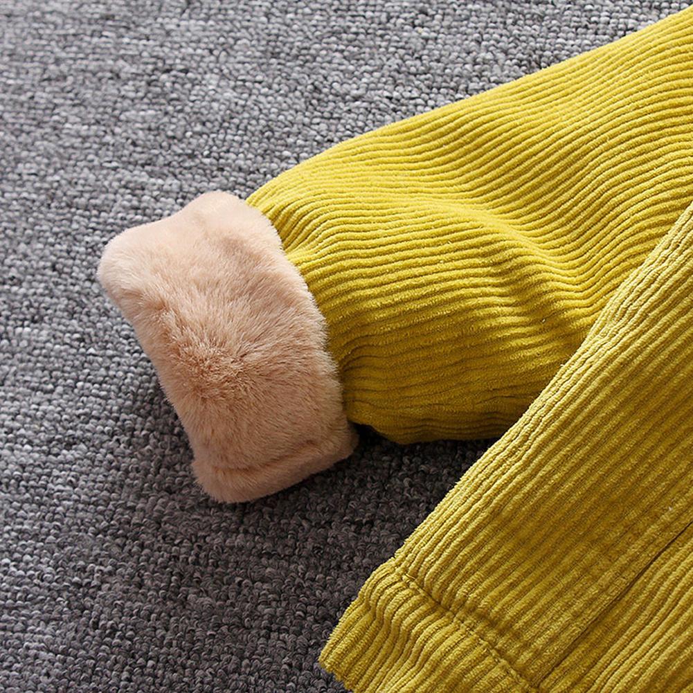 Cord-Reversjacke Warme Baumwollmäntel Kinder Jungen Jacke Mantel Oberbekleidung Cordmantel für Jungen Mädchen