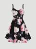 Floral Print Women's Cami Dress - Elegant and Fashionable
