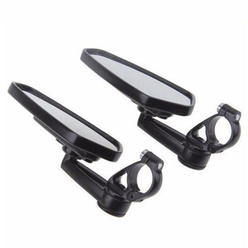 Pair 7/8"; 22mm Motorcycle Handlebar Bar End Mirrors Oval Blue Glasses Side Rear View Mirror Universal For Motocross Moto – Buy The Best Products In The Online Store - Foto 5