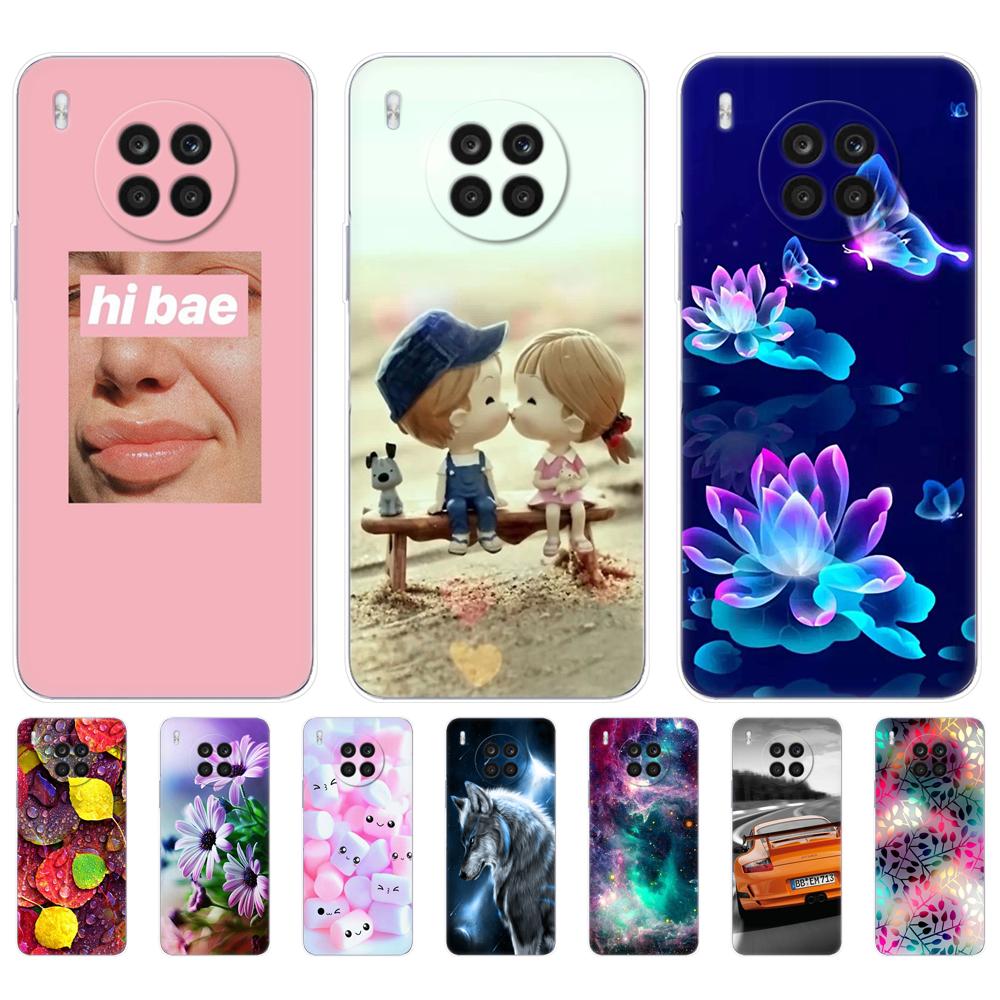 For Honor 50 Lite Case 6.67 Inch Silicon Back Cover Phone Case For Huawei Honor 50 Lite Soft Case TPU Bumper 50Lite Light Funda