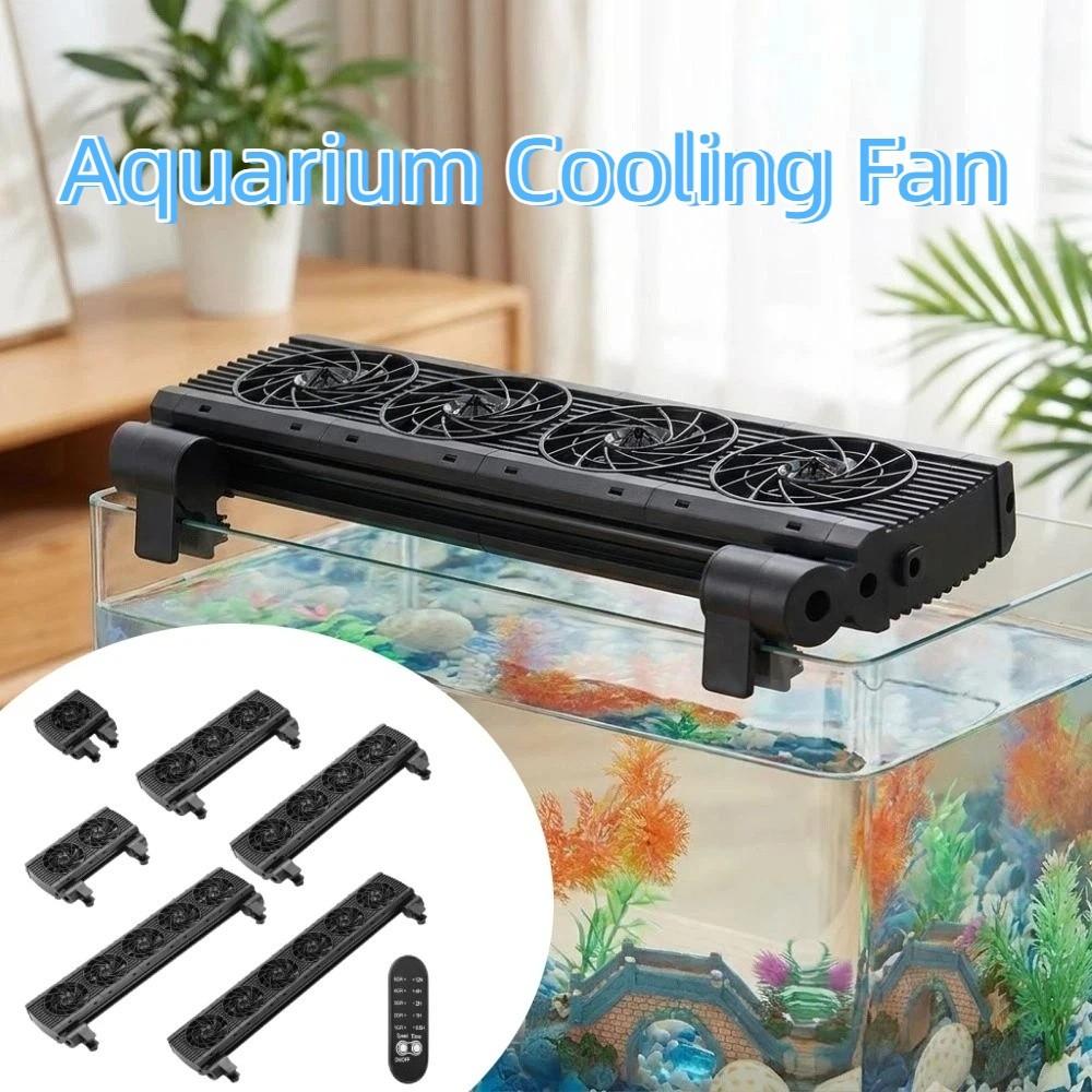 Silent Fish Tank Chiller Fan Variable Speed Aquarium External Fan Aquarium Cooling Fan Summer