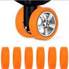 Universal Silent Rubber Luggage Wheel Protector & Replacement Cover