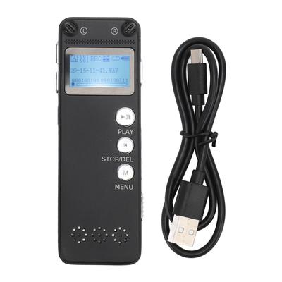 Digital Voice Recorder Professional One Button Recording HD Noise Reduction Voice Activated