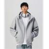 Men's Retro Heavyweight Cardigan Hoodie - Trendy, Loose-Fit Jacket for Spring/Autumn