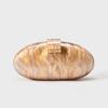 Clutch Bag Oval Evening Party Wedding Shoulder New Acrylic Fashion Crossbody Shell Bags Luxury Designer Handbag Women Wallet