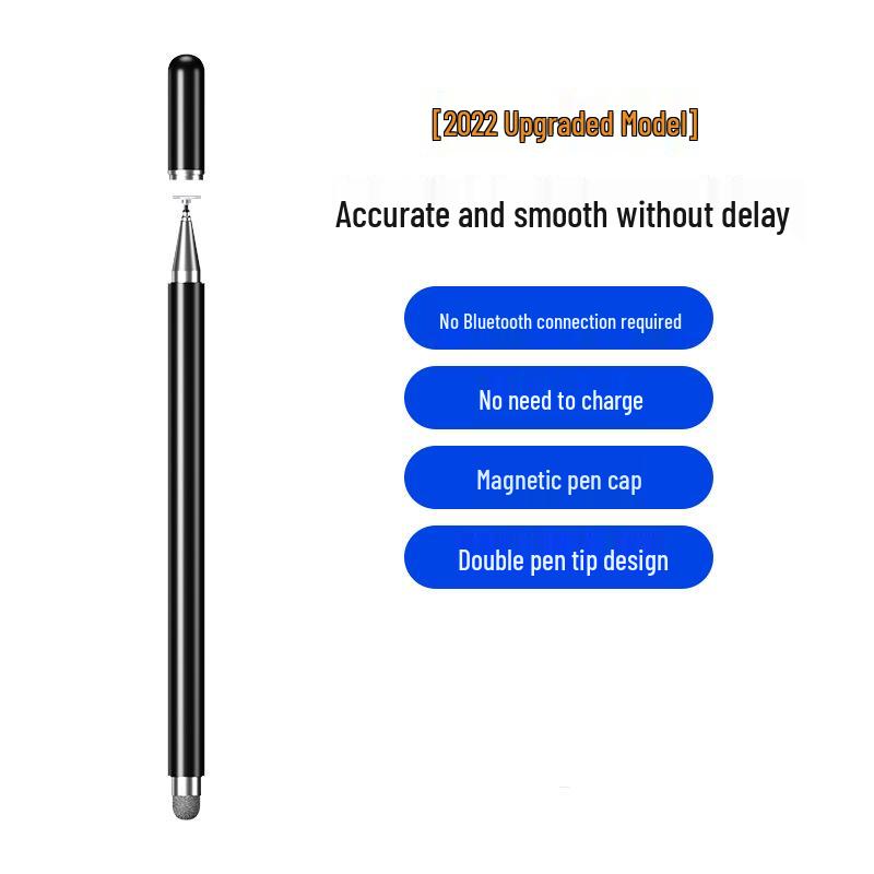 Universal Disc Stylus Pen for Apple, Android, Huawei Devices: Ideal for Smartphones, Tablets, Drawing, and Handwriting.
