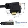 Xiwai USB Extension Male To Panel Mount with Single Thumb Screw 90 Degree 10Gbps Data Cord for Monitors and Hard 3.1 Cable, Type-C USB-C Lock,