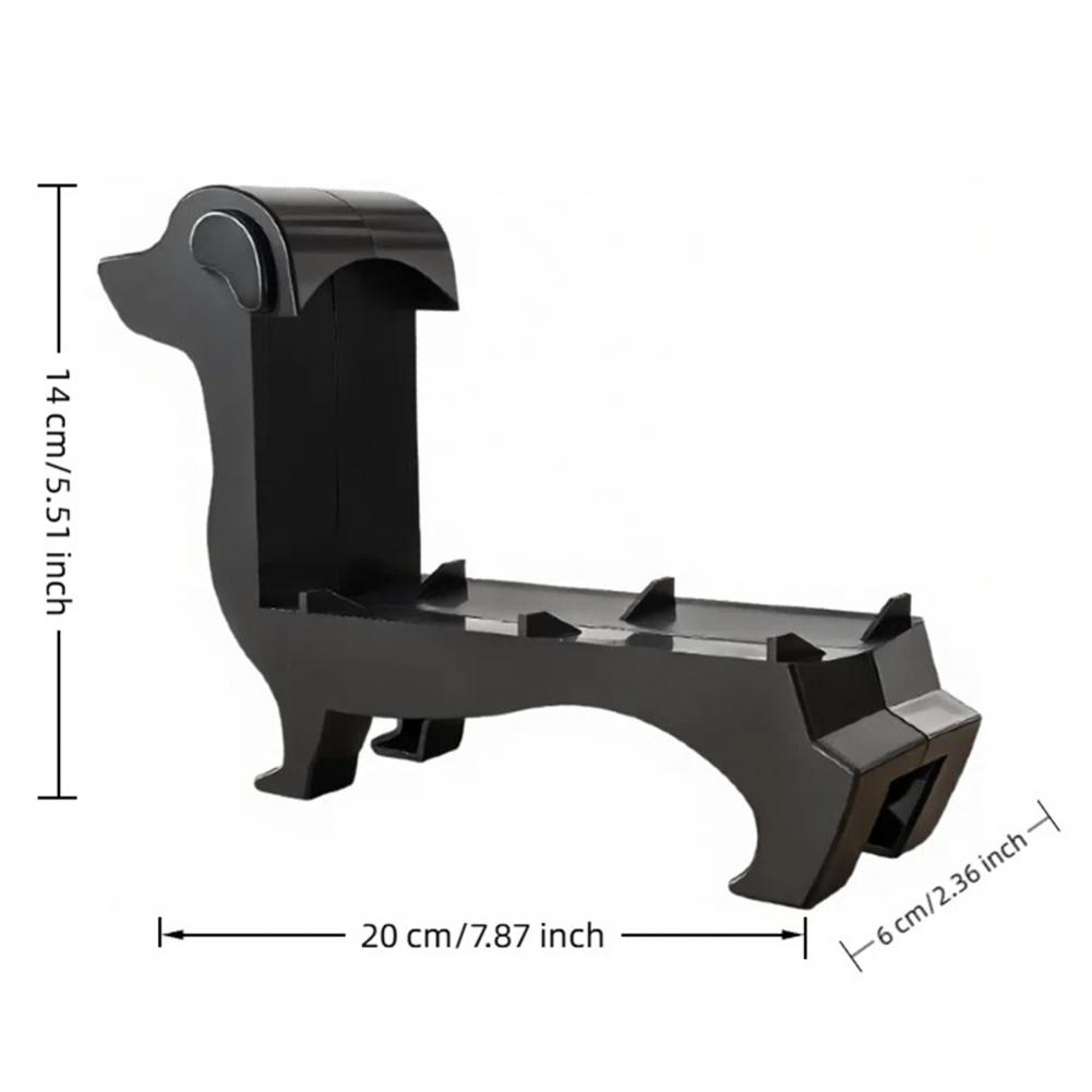 Dog-shaped Wine Holder Dachshund Wine Bottle Display Stand Home Kitchen Bar Dining Table Desktop Decor