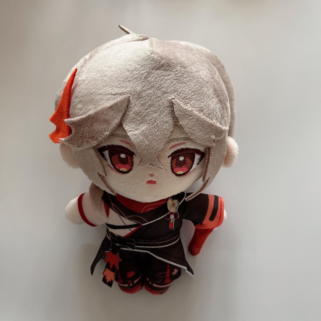 Schnelle Lieferung 20cm Genshin Impact Ayato Sayu Puppe Stofftier Anime Plüschtier Kazuha Yae Miko Scaramouche Cosplay Requisiten Plüschtiere