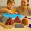 Kinetic Sand Play-Doh Set Castle Pyramid Molds Creative Diy