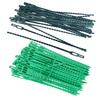 100 Pcs Reusable Plant Ties Adjustable Plant Twist Ties Self-locking Cable Ties for Indoor Outdoor Climbing Plants Cables Organization