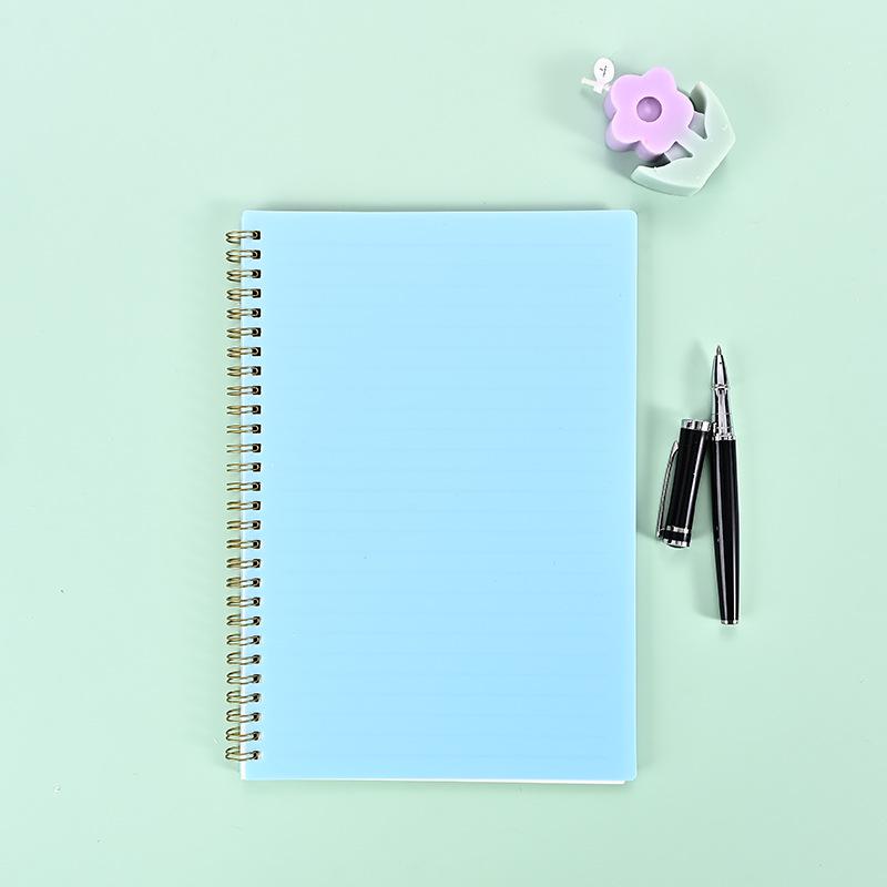 Custom Color A5 & B5 Spiral Bound Student Notebooks with Lined Pages