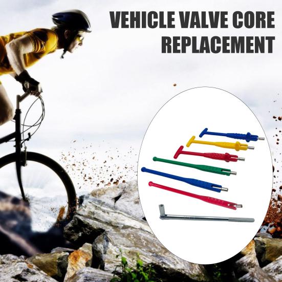 Emergency Roadside Tire Repair Valve Stem Puller Tool Kit, Removal And Installation Tool, Vehicle Core Replacement Reusable Remover for RV Truck
