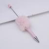10Pcs Newest Colour Creative  Plush Ballpoint Pen Ballpoint Pen  DIY Ballpoint Pen Gift for Student Office Supplies