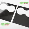 Center Console Cover For Tesla Model 3 Y 2021-2023 100% Real Carbon Fiber Armrest Protection Panel Trim Car Interior Accessories