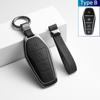 Zinc Alloy Car Remote Key Cover BYD Song PLUS Han EV Max Tang DM Qin PLUS Yuan Dolphin Atto 3 Keychain Car Accessories