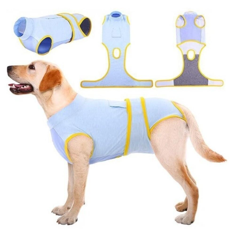 Soft Dog Sterilization Clothes Adjustable Pet Anti-Licking Suit Dog Recovery Suit  Daily Wear