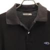 GAIJIN MADE Short sleeve Polo shirt S black Kanoko fabric Men's Used