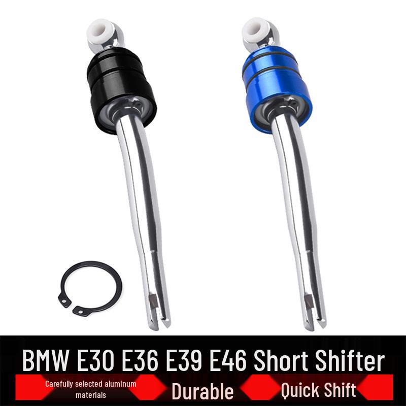 BMW 3er und 5er Reihe (E46, E36, E30, E39) Kurzer & Schneller Schalthebel Schaltknauf Mod.