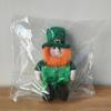 2 stuks Unieke Beeldjes Patrick's Day Kabouters Kleurrijke Poppen Accent voor Eettafel of Bureau Geluksblad Decoraties