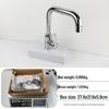 electroplated stainless steel single cold faucet - model 9040-6