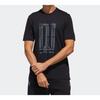 Adidas Wuji Series Sports Casual Short Sleeve T-Shirt Men Tops Black GL8191