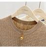 Women's Dark Blue Slim Fit Knit T-Shirt - Short Sleeve, Lightweight Summer Top.