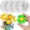 Daisy Flower Silicone Mold DIY Candle Silicone Mold Chamomile Candle Wax Mold Soap Candle Mold Fondant Chocolate Cake Decor Tool